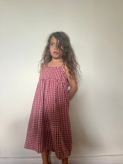 The Play Dress Red Gingham