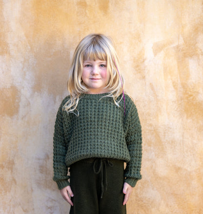 The HONEYCOMB Knit Children's PINE