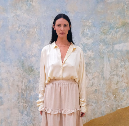 The Florence Shirt Dress BUTTER